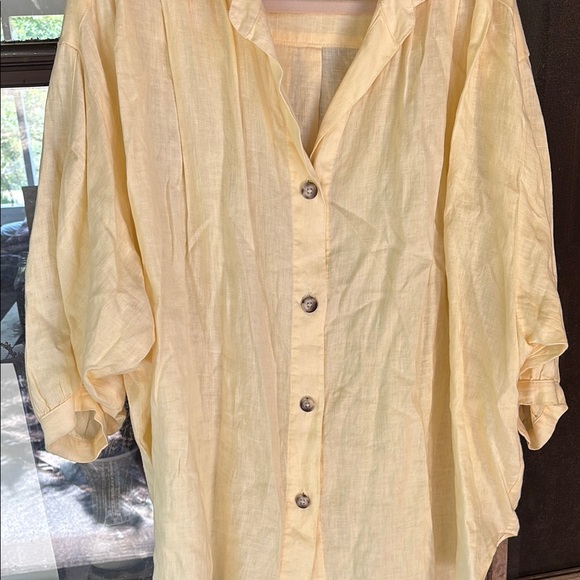 Esby Chelle linen Button-Up Shirt - Picture 3 of 5